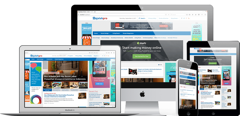 majalah pro theme wordpress berita online majalah online seo friendly ast response