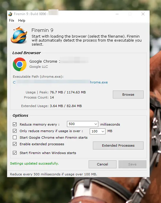 Firemin Sofware Windows Untuk Speed Booster Browser Chrome dan Firefox